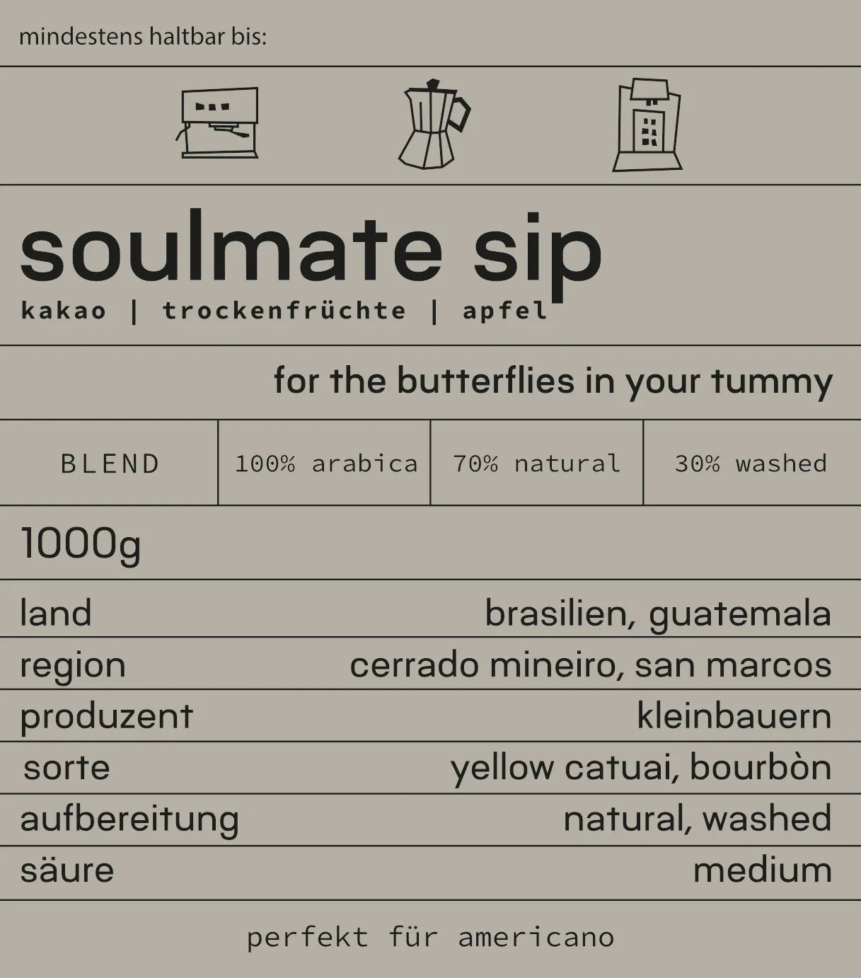 Soulmate Sip - Espresso