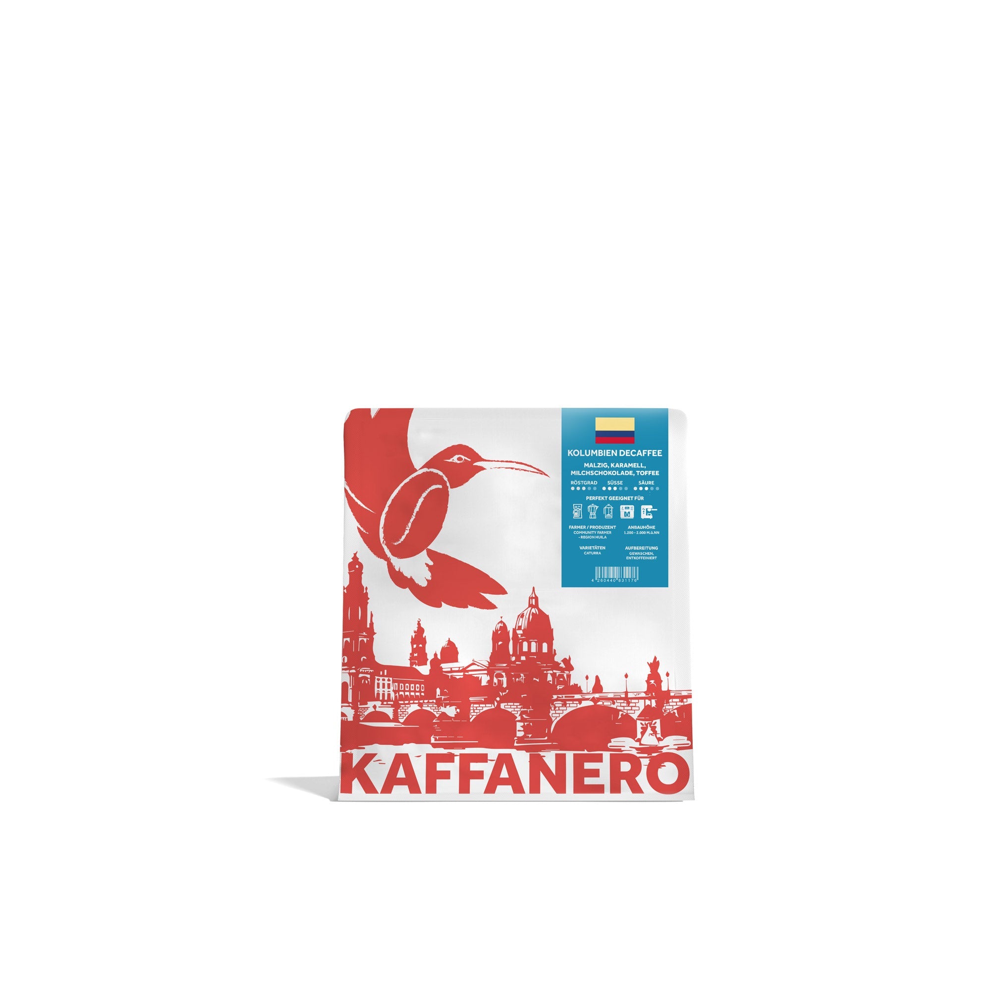 Decaffee - Entkoffeinierter Kaffee aus Kolumbien