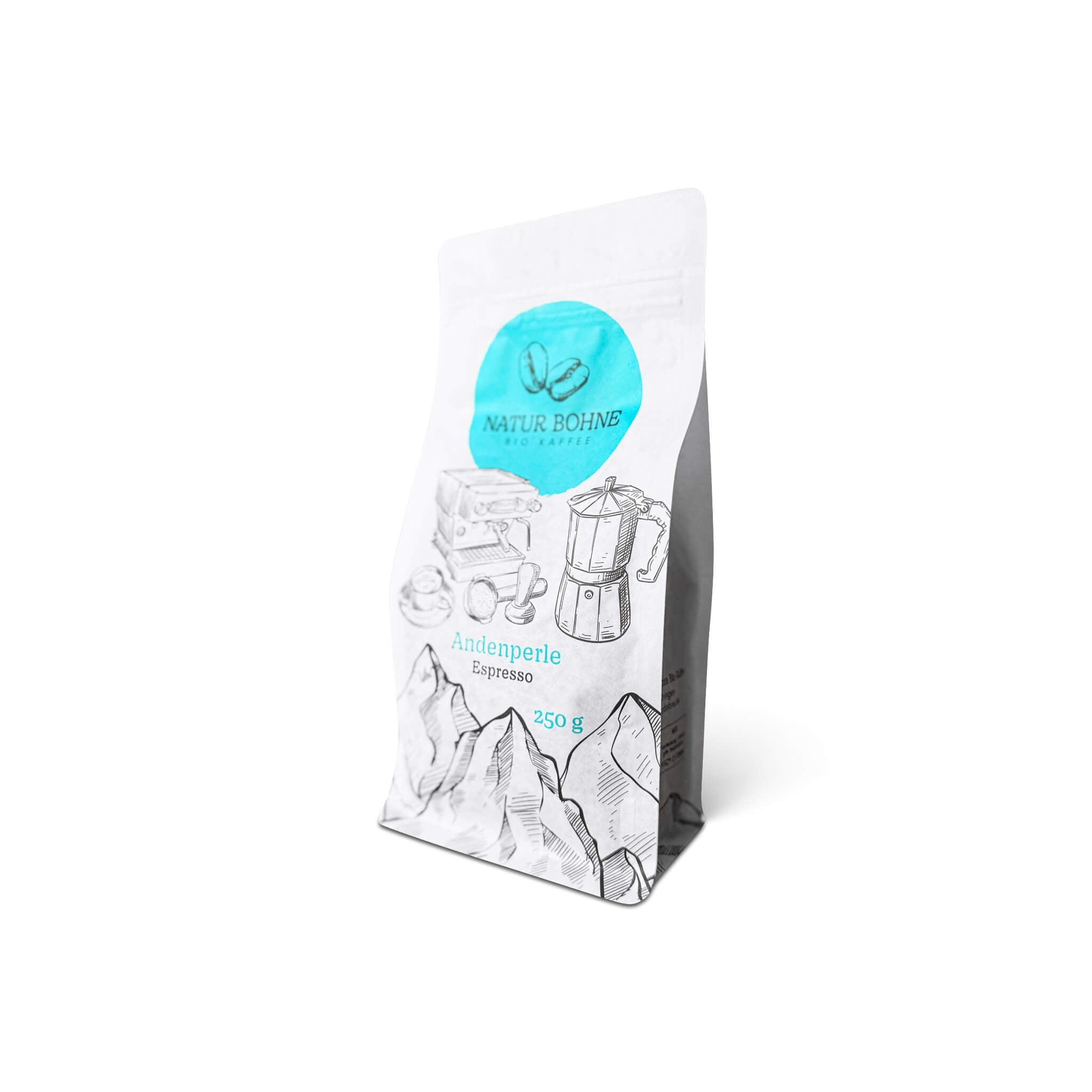 Bio Espresso Andenperle Kaffeebohnen