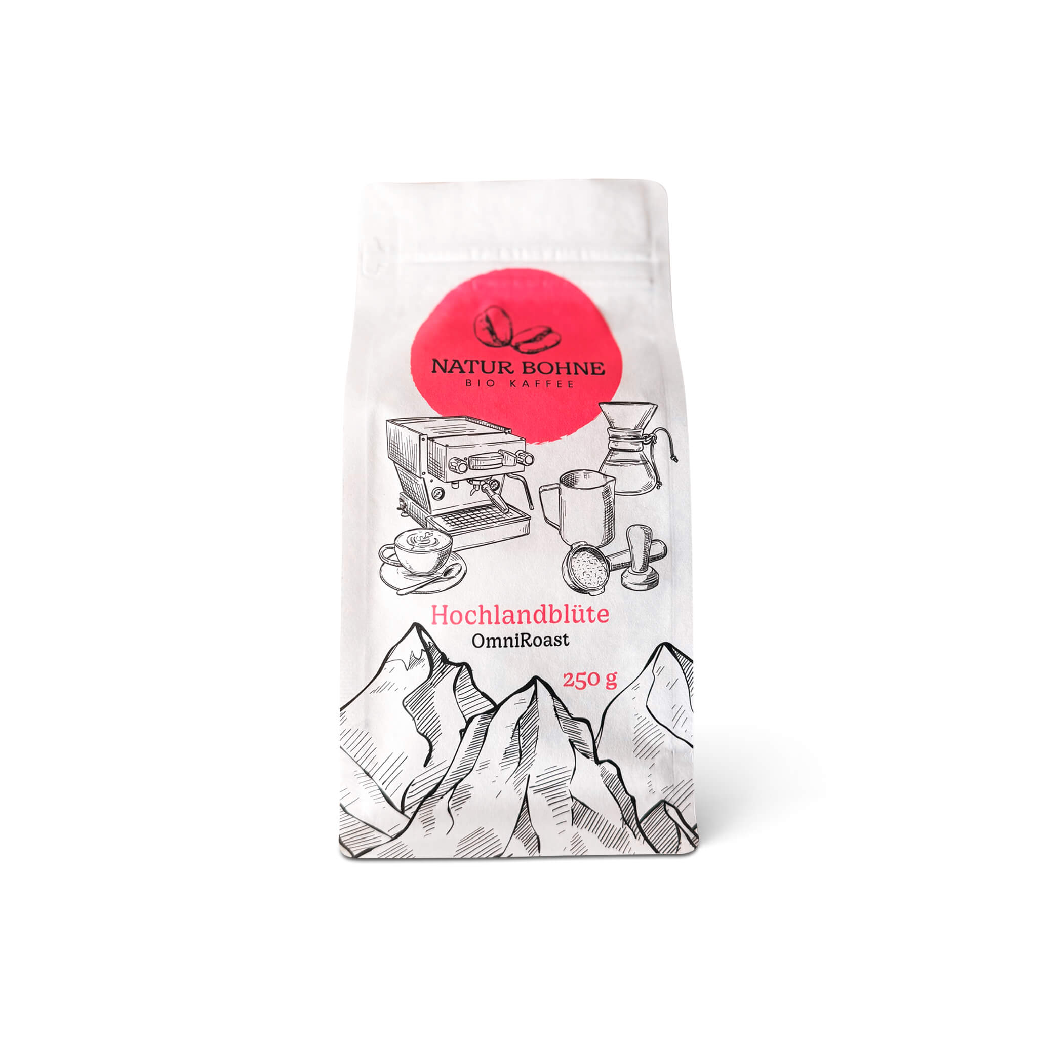 Bio Specialty Omniroast Kaffee Hochlandblüte Kaffeebohnen