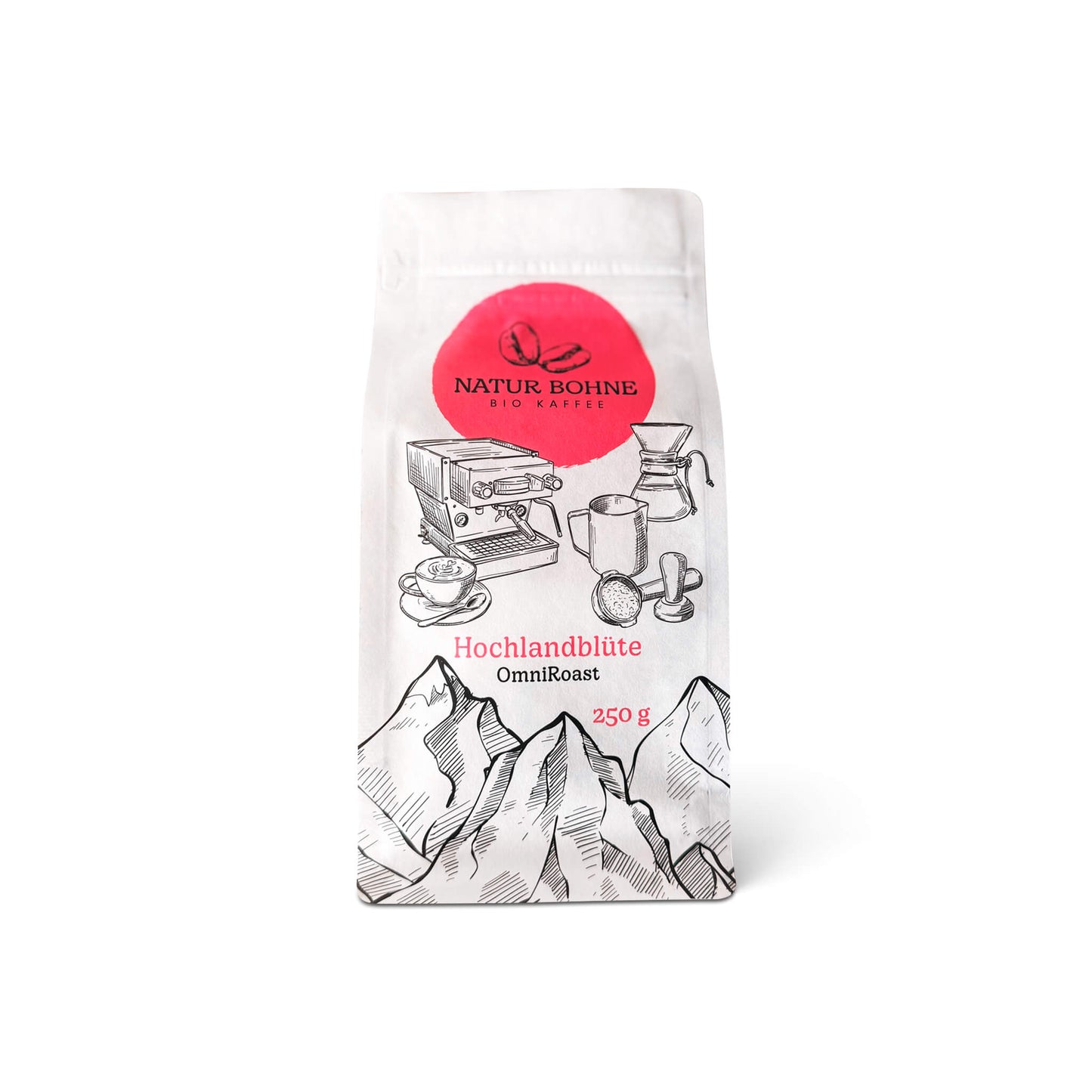 Bio Specialty Omniroast Kaffee Hochlandblüte Kaffeebohnen