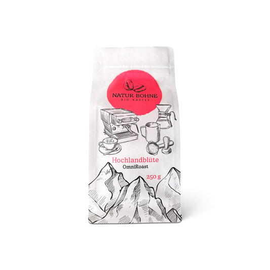 Bio Specialty Omniroast Kaffee Hochlandblüte Kaffeebohnen