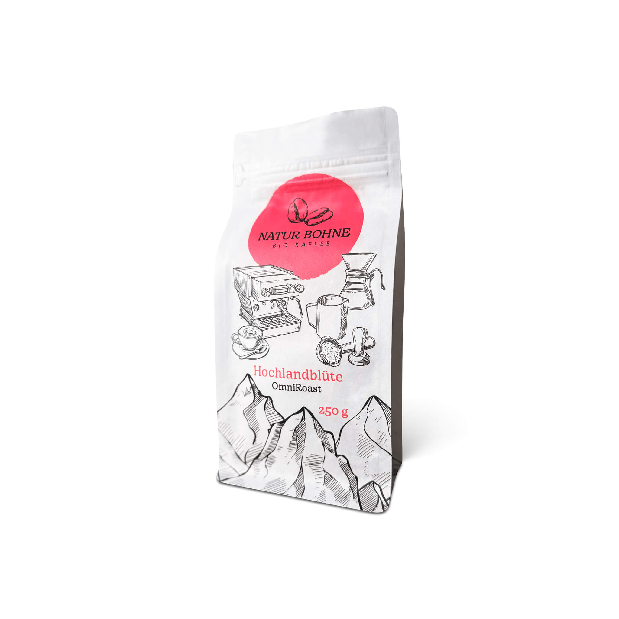 Bio Specialty Omniroast Kaffee Hochlandblüte Kaffeebohnen