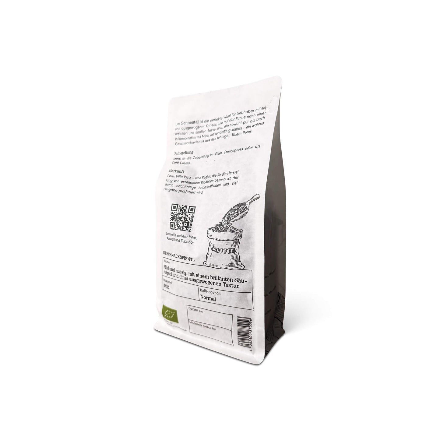 Bio Specialty Filterkaffee Sonnental Kaffeebohnen