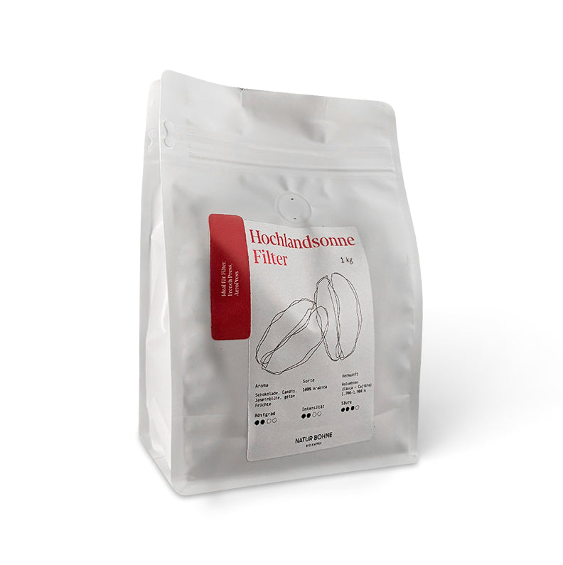 Hochlandsonne – CO₂-reduzierte Speciality Bio Kaffeebohne per Segelschiff