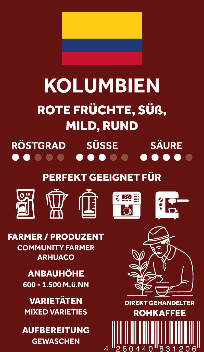 Kaffee aus Kolumbien