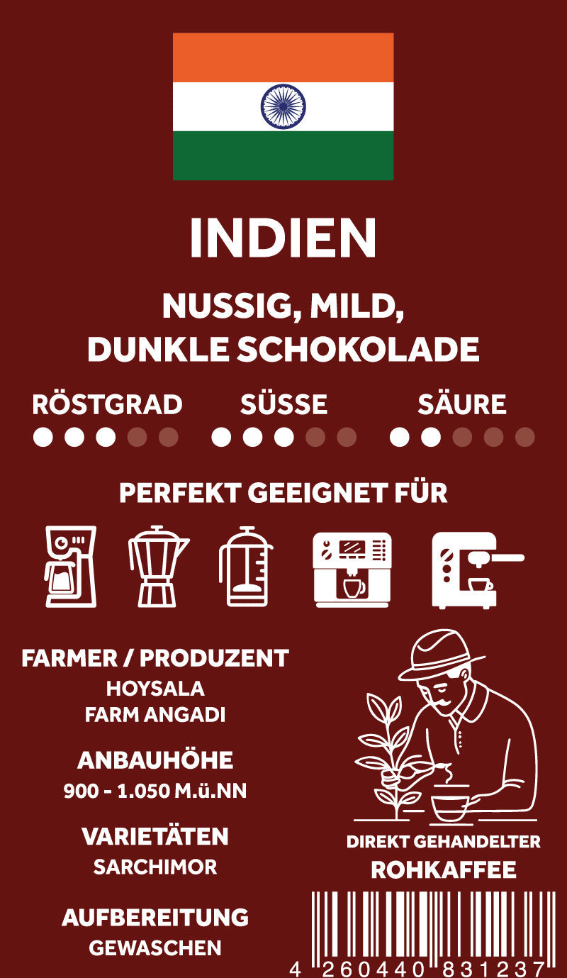 Kaffee aus Indien