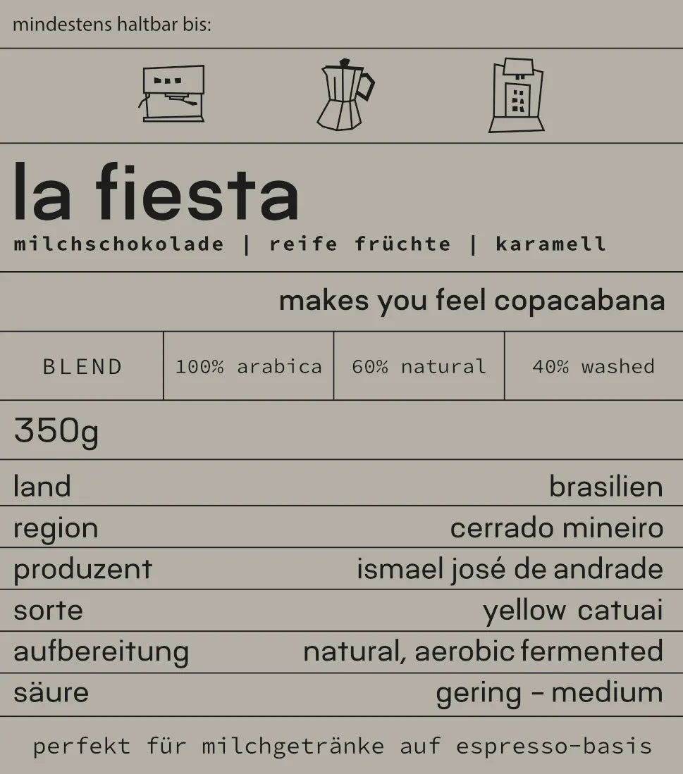 la fiesta - Espresso