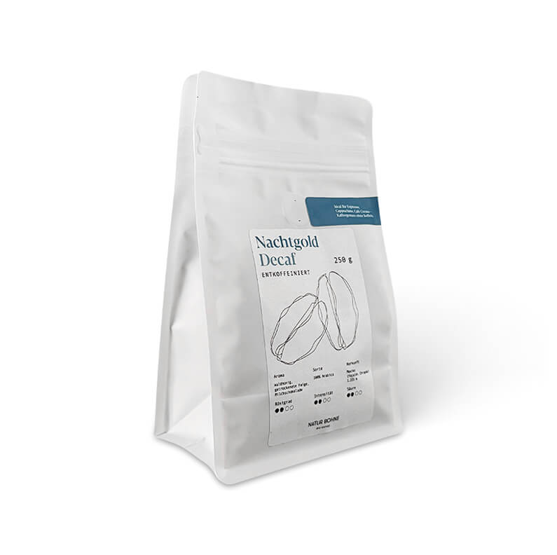 Nachtgold Decaf Bio Speciality entkoffeinierte Kaffeebohnen