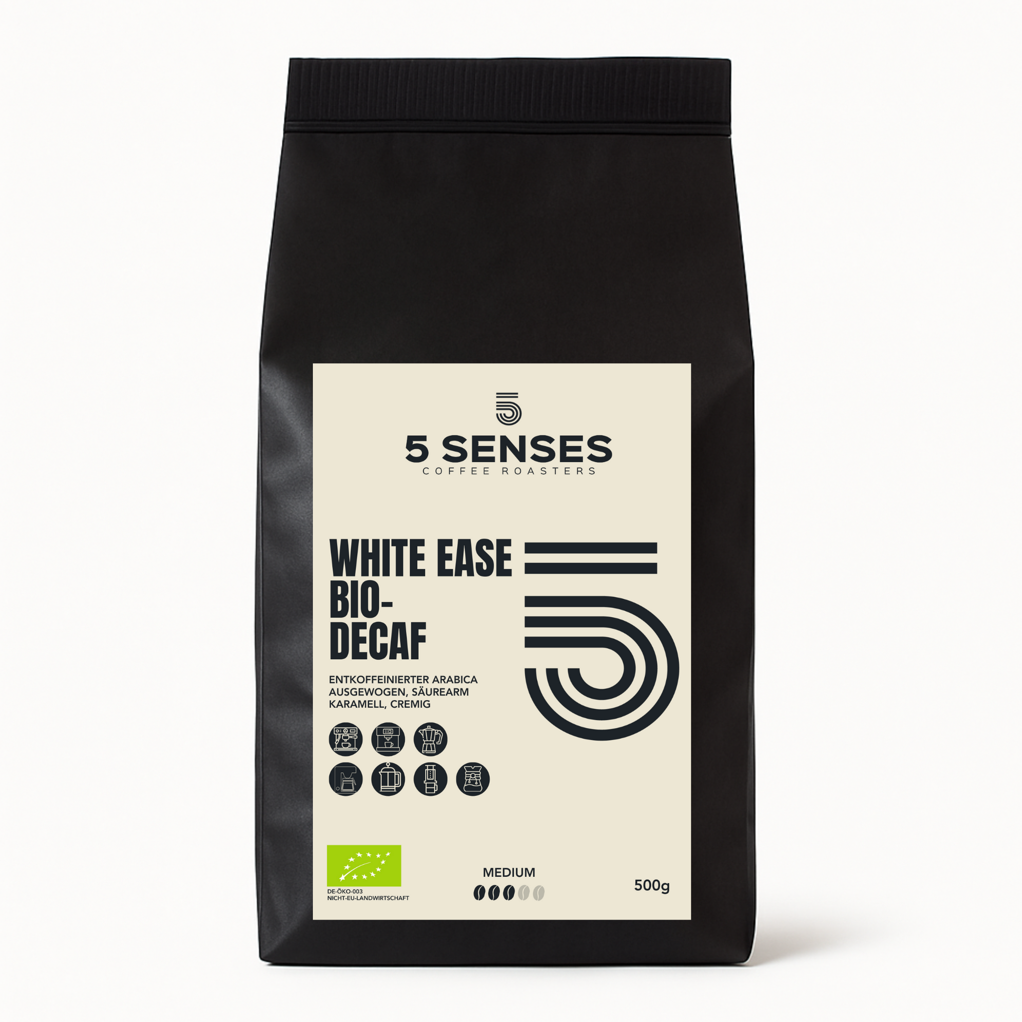 ORIGINALS ESPRESSO WHITE EASE DECAF (BIO)